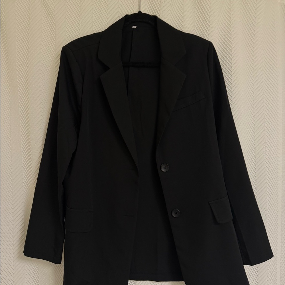 Classic Black Blazer